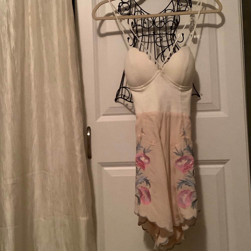 Angel Biba Embroidered Romper S
